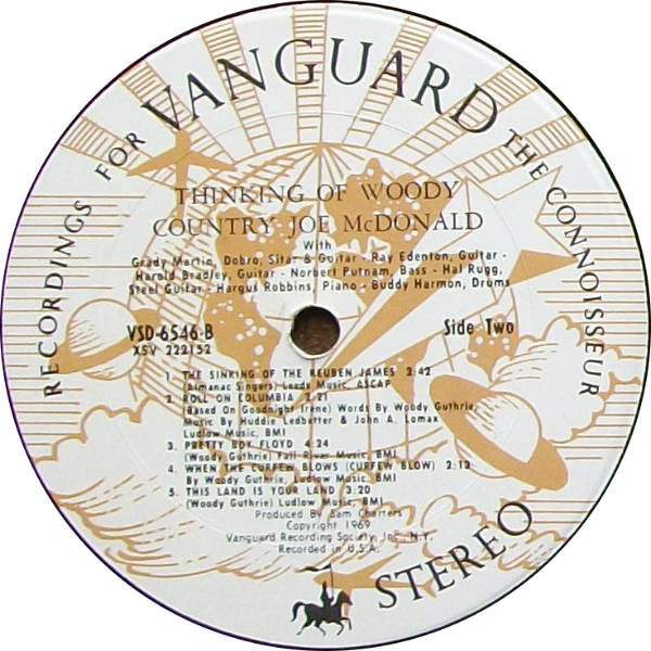 Country Joe McDonald - Thinking Of Woody Guthrie