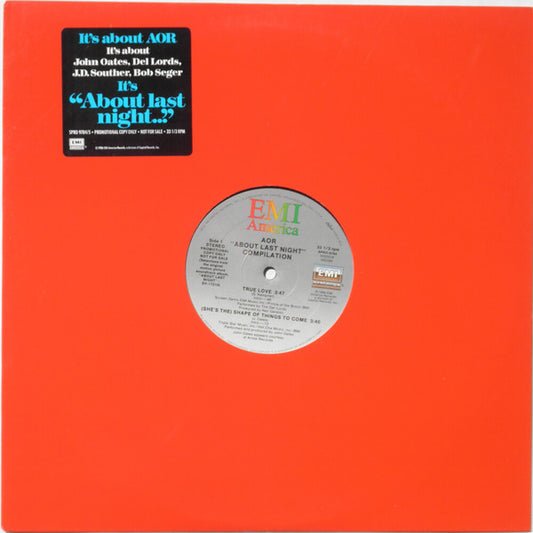 AOR "About Last Night" Compilation