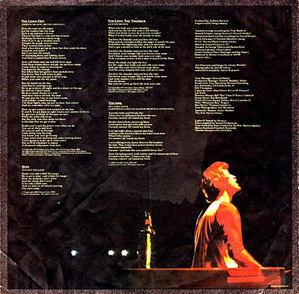 Jackson Browne - Running On Empty