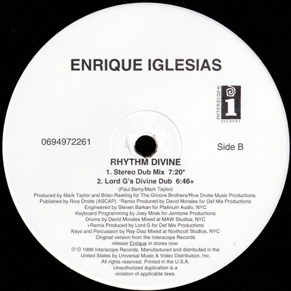 Enrique Iglesias - Rhythm Divine