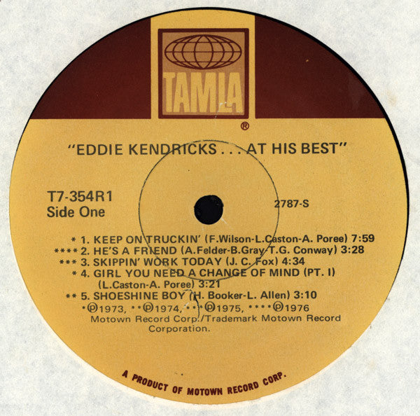 Eddie Kendricks - At His Best