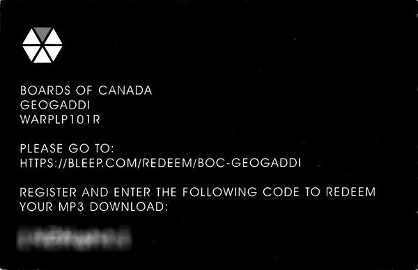 Boards Of Canada - Geogaddi