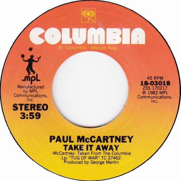 Paul McCartney - Take It Away