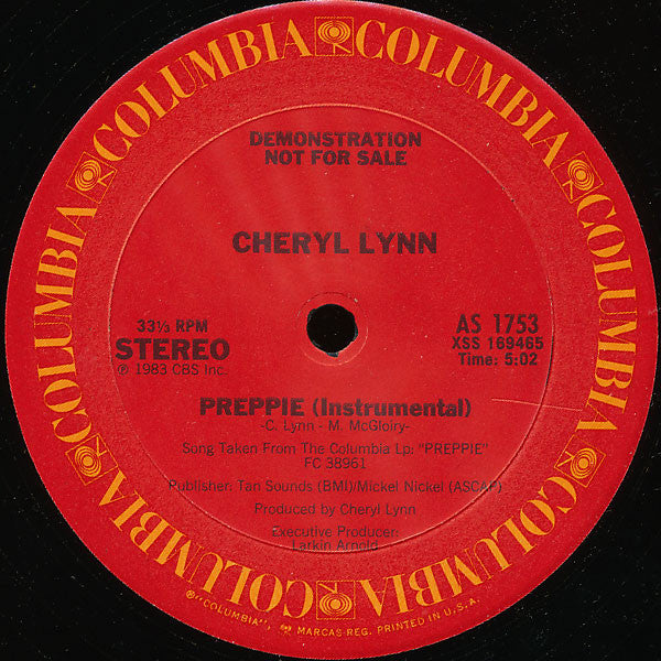 Cheryl Lynn - Preppie