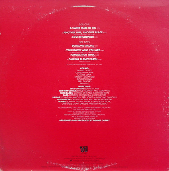 The Dennis Coffey Band - A Sweet Taste Of Sin