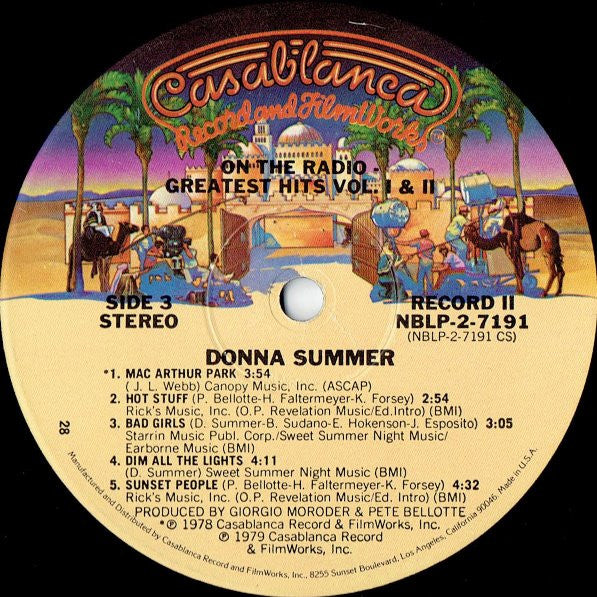 Donna Summer - On The Radio: Greatest Hits Vol. I & II