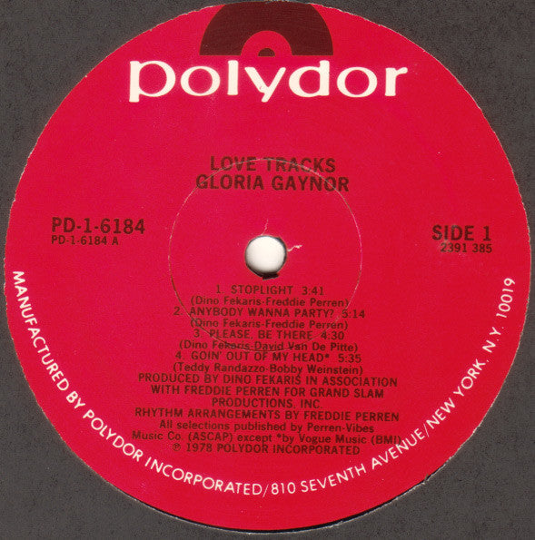 Gloria Gaynor - Love Tracks