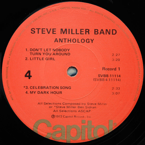 Steve Miller Band - Anthology