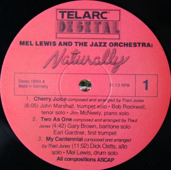 Mel Lewis - Naturally