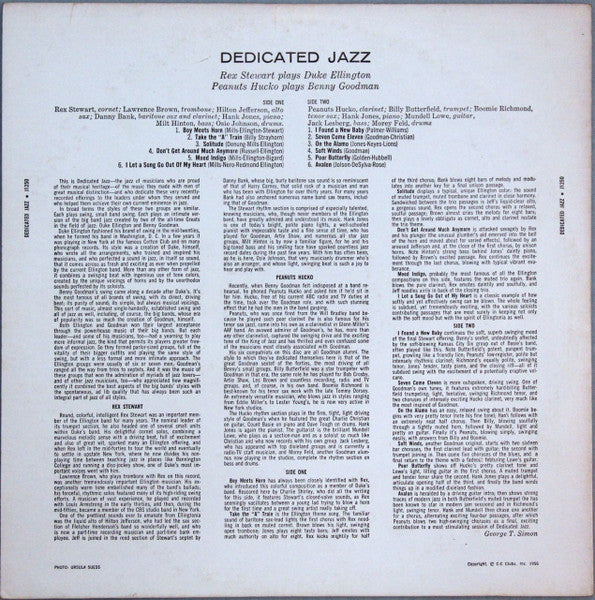 Rex Stewart - Dedicated Jazz