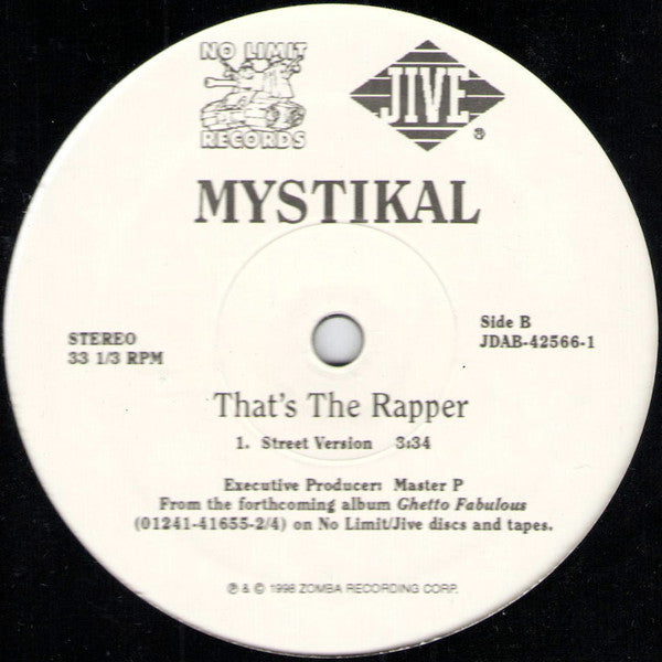 Mystikal - That's The Rapper
