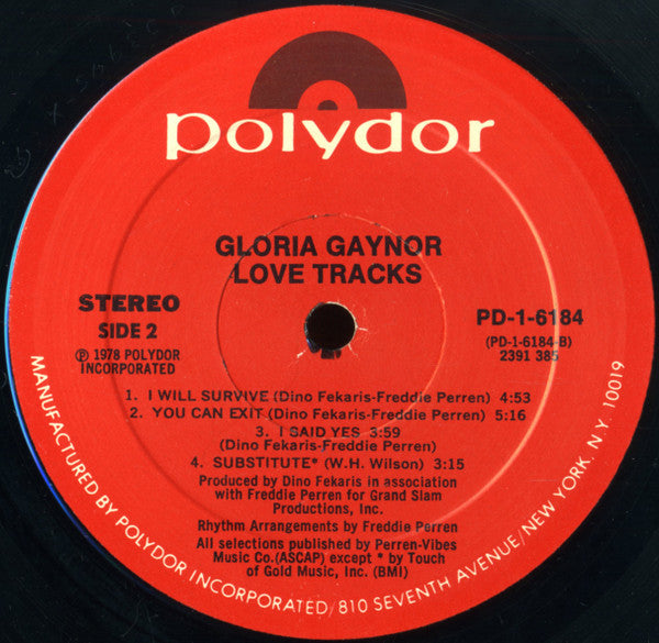 Gloria Gaynor - Love Tracks