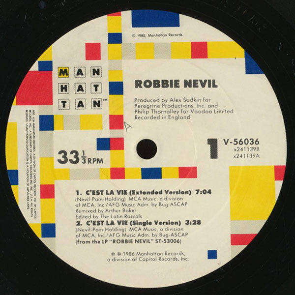 Robbie Nevil - C'est La Vie