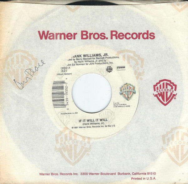 Hank Williams Jr. - If It Will It Will