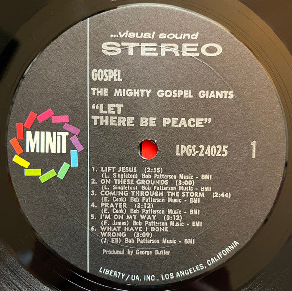 The Mighty Gospel Giants - Let There Be Peace