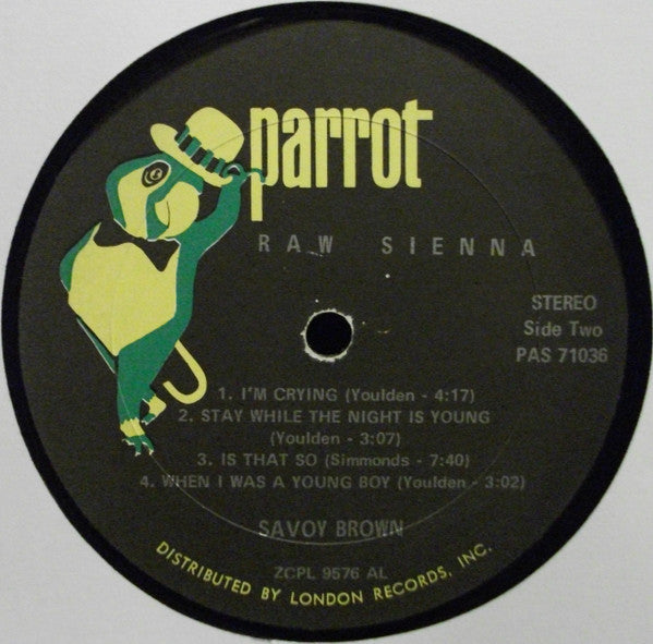 Savoy Brown - Raw Sienna