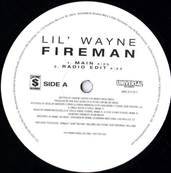 Lil Wayne - Fireman
