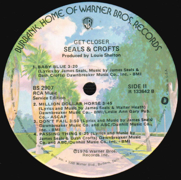 Seals & Crofts - Get Closer