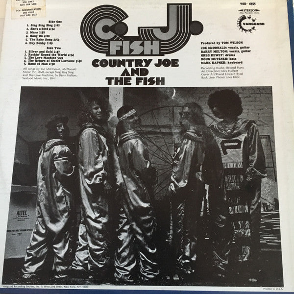 Country Joe And The Fish - C.J. Fish