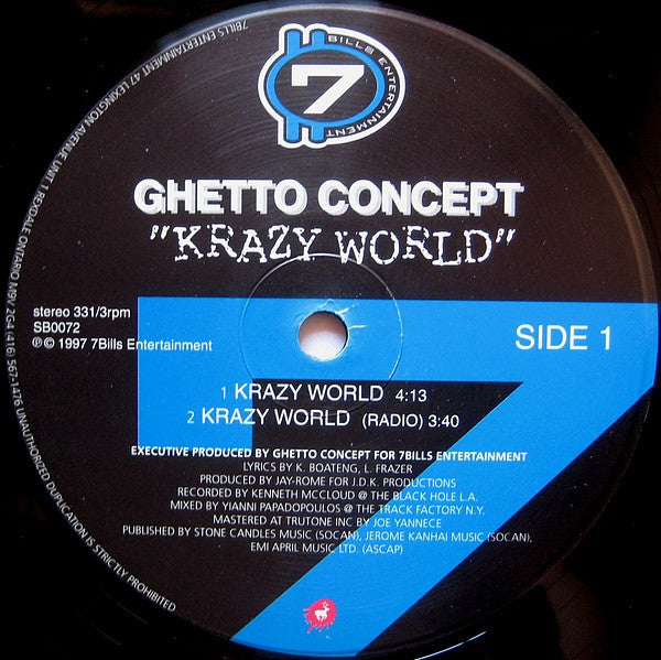 Ghetto Concept - Krazy World