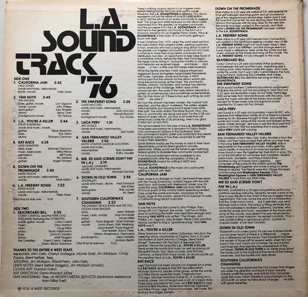 Various - L.A. Soundtrack '76