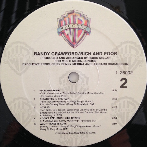 Randy Crawford - Rich And Poor