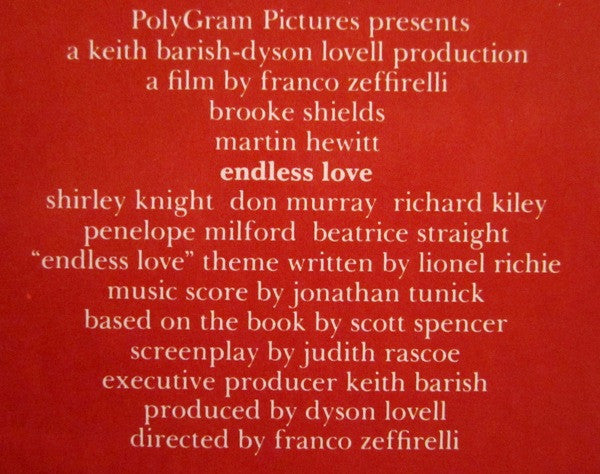 Endless Love Original Motion Picture Soundtrack