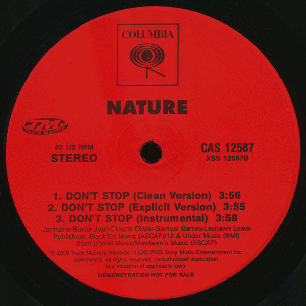 Nature (4) - Talking That Shit / Don't Stop