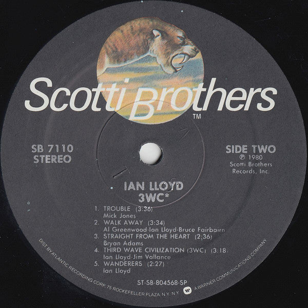 Ian Lloyd - 3WC*