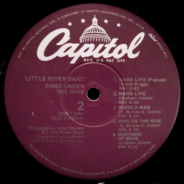 Little River Band - First Under The Wire