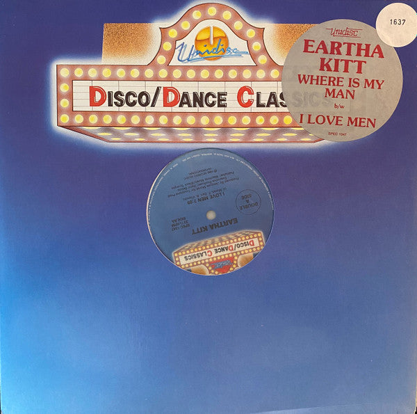 Eartha Kitt - Where Is My Man / I Love Men