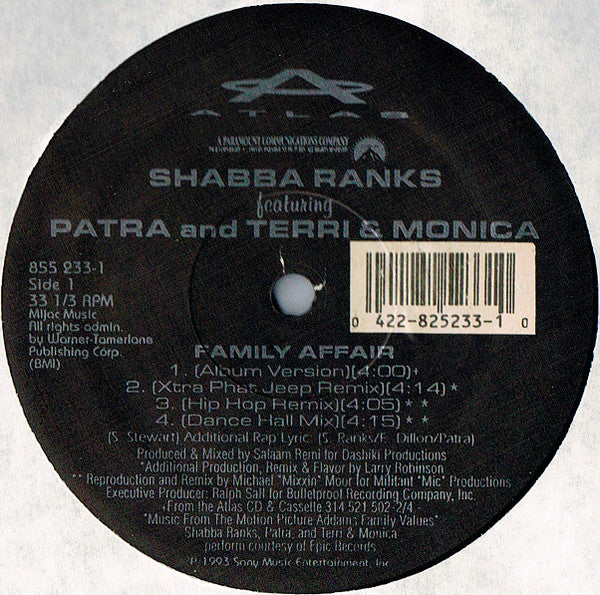 Shabba Ranks - Family Affair