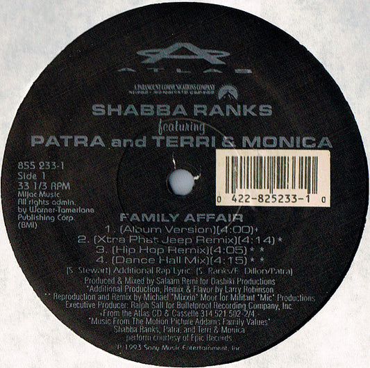 Shabba Ranks - Family Affair