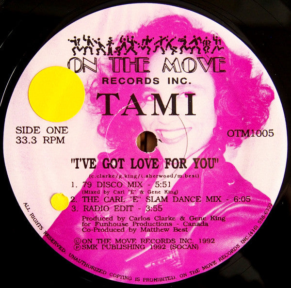 Tami Sherwood - I've Got Love For You