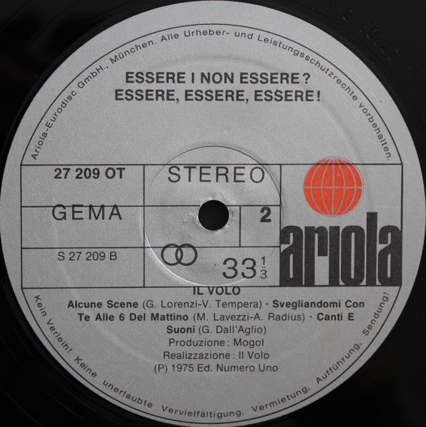 Il Volo - Essere O Non Essere ?