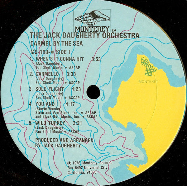 The Jack Daugherty Orchestra - Carmel By The Sea