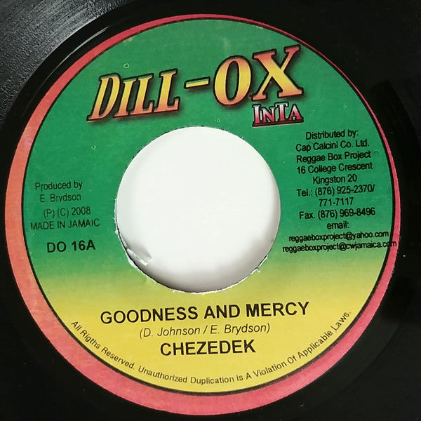 Chezidek - Goodness And Mercy / Vet Law