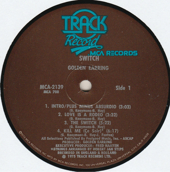 Golden Earring - Switch