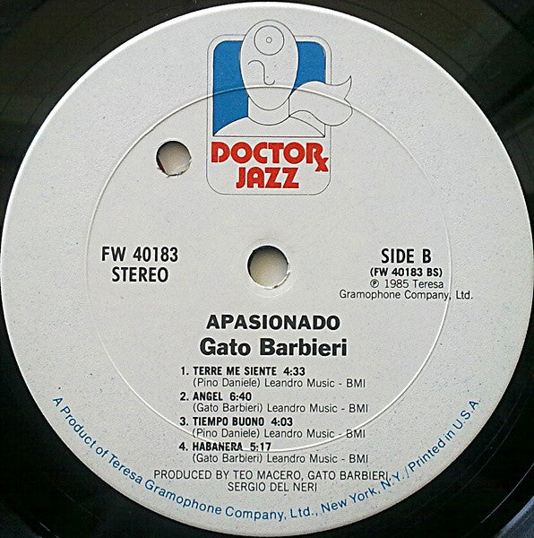 Gato Barbieri - Apasionado