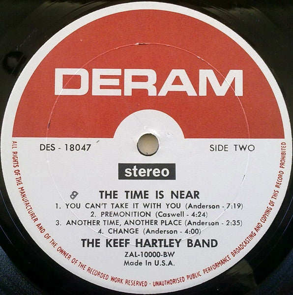 The Keef Hartley Band - The Time Is Near