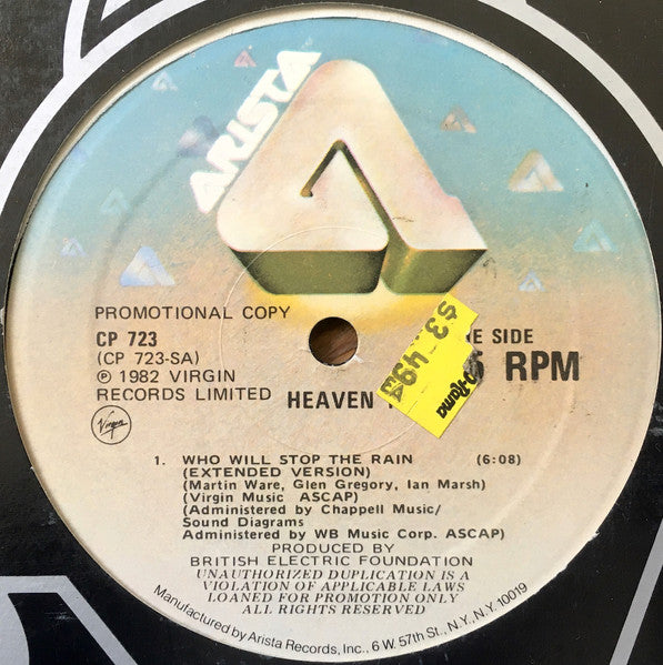 Heaven 17 - Who Will Stop The Rain