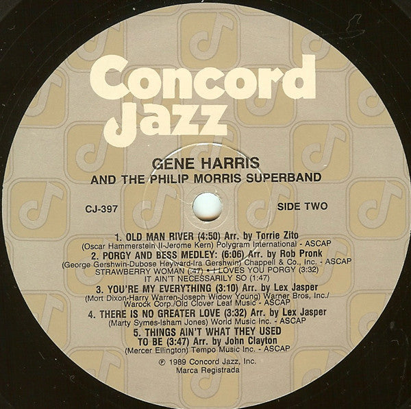 Gene Harris - Live At Town Hall, N.Y.C.