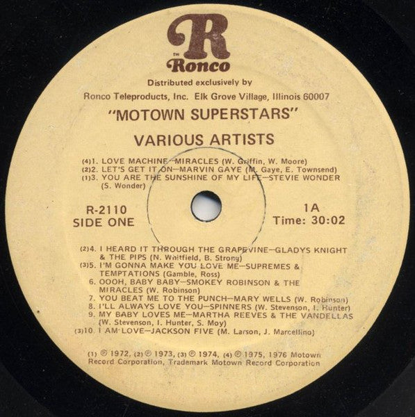 Various - Motown Superstars