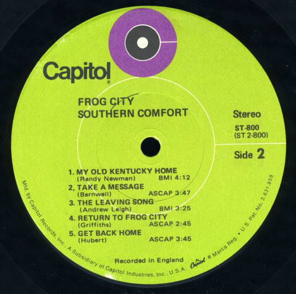 Southern Comfort (3) - Frog City