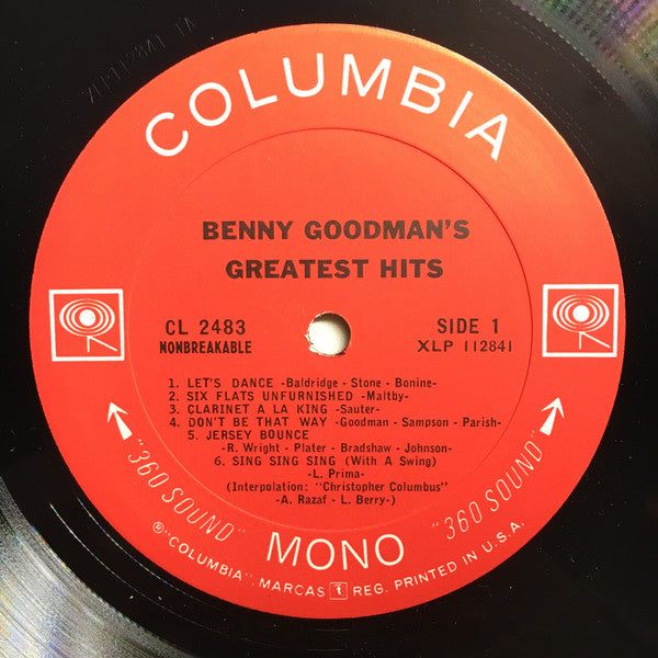 Benny Goodman's Greatest Hits