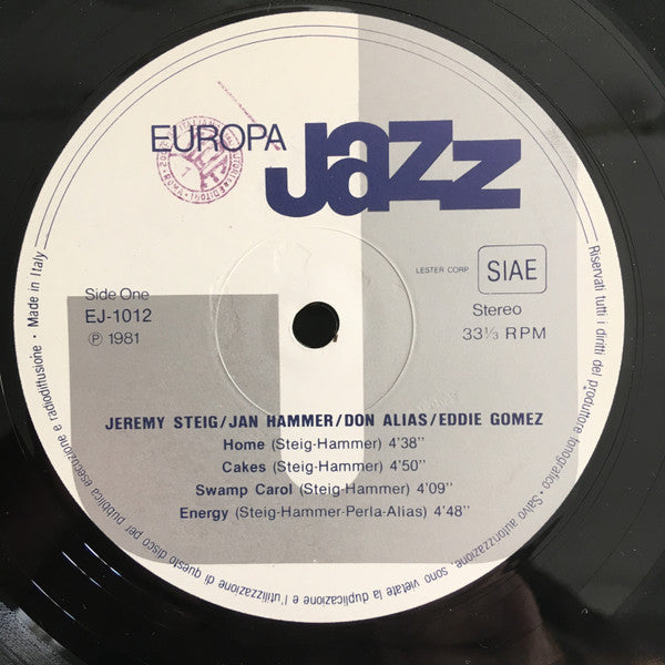 Jeremy Steig - Europa Jazz