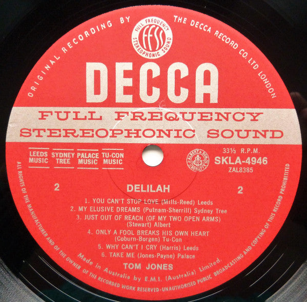 Tom Jones - Delilah