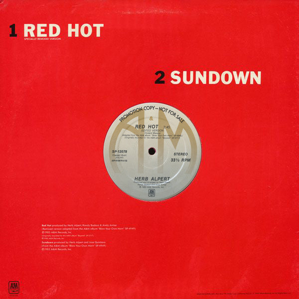 Herb Alpert - Red Hot