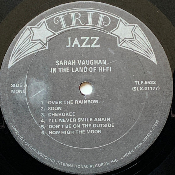 Sarah Vaughan - In The Land Of Hi-Fi