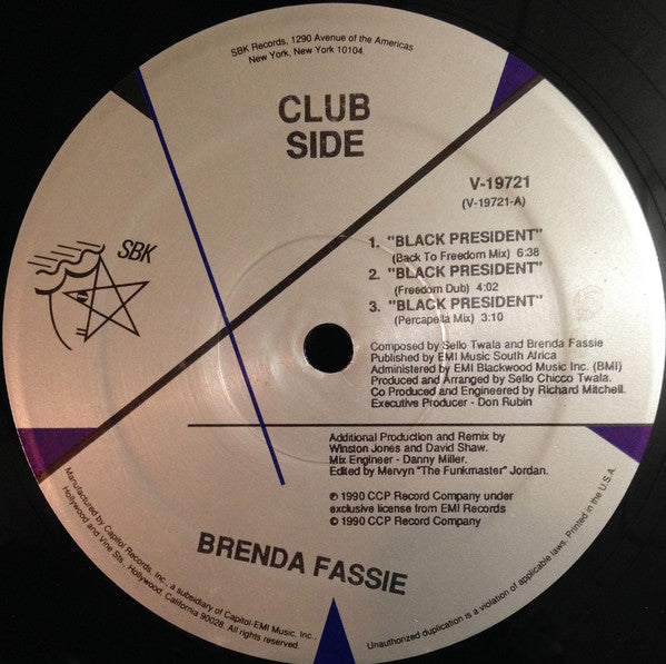 Brenda Fassie - Black President